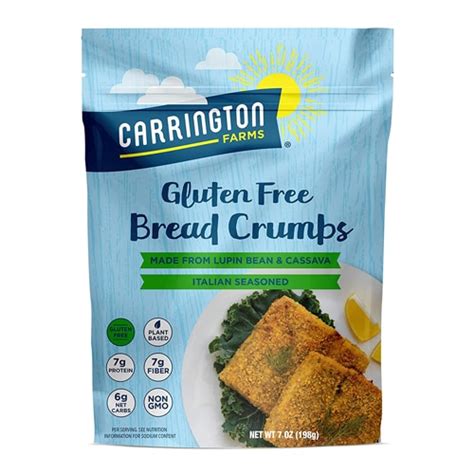 Carrington Farms Keto Breadcrumbs Italian Seasoned -- 7 oz - Vitacost