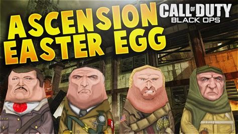 Black Ops Zombies - "Ascension Easter Egg Tutorial" (BO1 Zombies Easter Egg Gameplay Tutorial ...