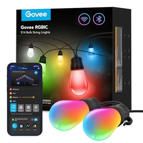 Govee Smart Outdoor String Lights — Deals from SaveaLoonie!