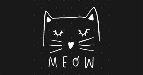 Meow Cat - Meow Cat - Sticker | TeePublic