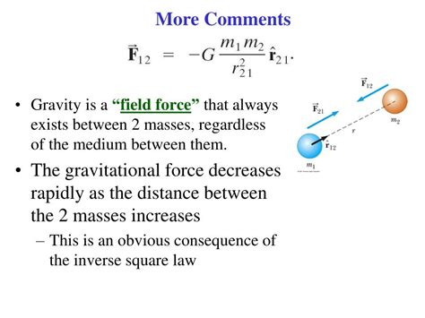 PPT - Sect. 5-6: Newton’s Universal Law of Gravitation PowerPoint ...