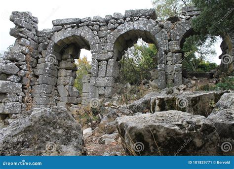 Termessos Ruins an Ancient City in the Historical Area of Pisidia Stock Image - Image of ...