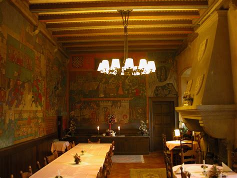 Dining Room of Marksburg Castle - Middle Rhine