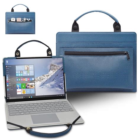 Lenovo ideapad S145 14 Laptop Sleeve, Leather Laptop Case for Lenovo ideapad S145 14 with ...