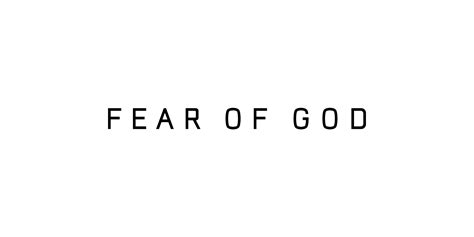 fear of god logo 10 free Cliparts | Download images on Clipground 2024