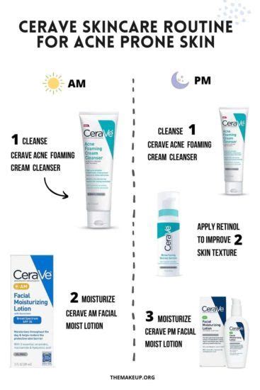 Cerave Vs Cetaphil: Cerave Skin Care Routine For Acne Prone Skin | Facial skin care routine ...