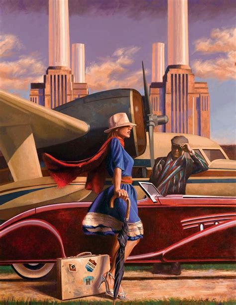 Peregrine Heathcote - Ready to Go | Art deco paintings, Art deco illustration, Art deco posters