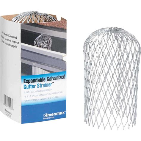 Amerimax Gutter Strainer 3 In. Expanded Galvanized Gutter Guard | Do it ...