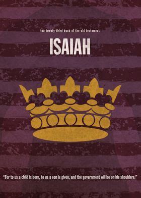 'Isaiah Book of Bible' Poster, picture, metal print, paint by Design ...