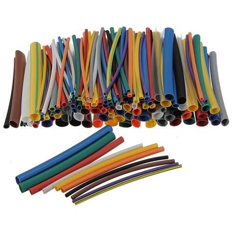 144 Piece Heat Shrink Tube Wrap Pack - 6 Sizes 12 Colours | Phipps Electronics