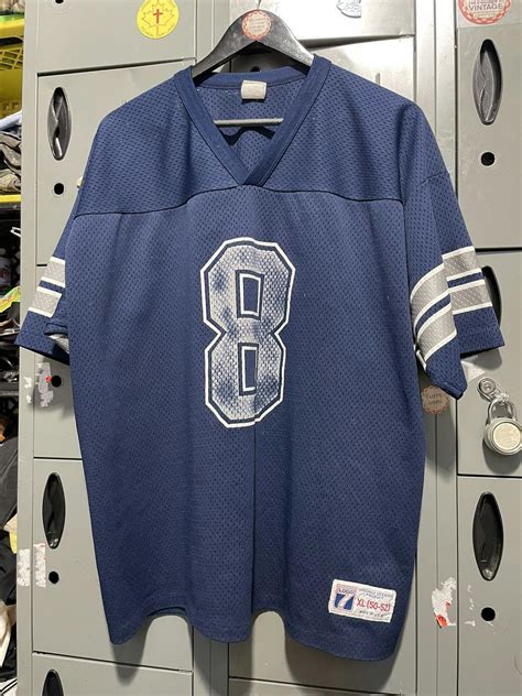 Vintage Dallas Cowboys vintage logo 7 made in USA football jersey | Grailed