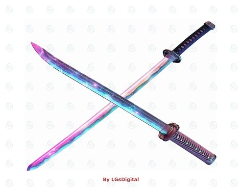 72 Cyberpunk Sword Clipart Realistic Clipart Transparent Background ...