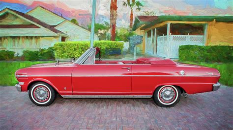 1962 Chevy II Nova Convertible X106 Photograph by Rich Franco - Pixels