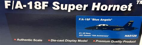 Hobby Master F/A-18F (Blue angels) HA5128 1:72 - Big Bill's Die Cast