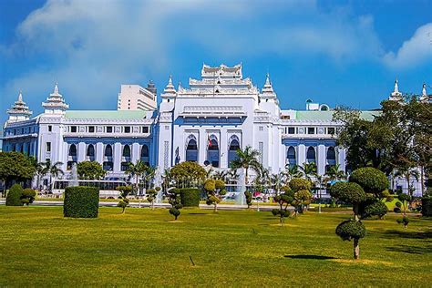 city hall yangon myanmar | Yangon myanmar, Yangon, Beautiful beaches