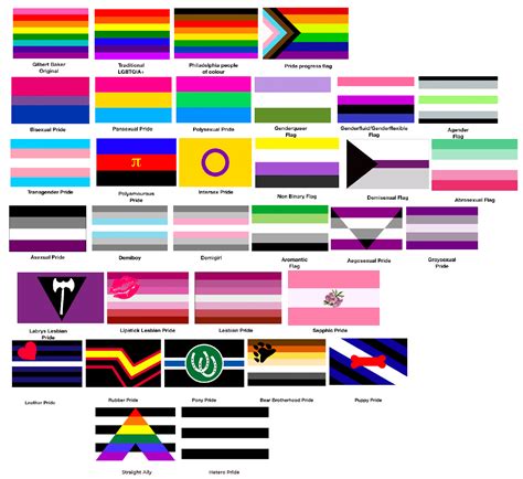 Pride Flags - Pin On Mes Enregistrements : 13 lgbtq pride flags and ...