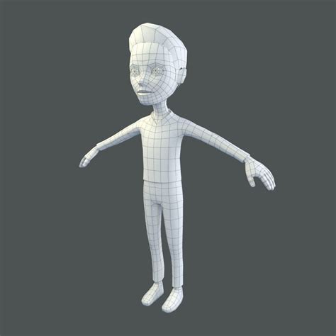 Low Poly Male Cartoon Style Character | 3D model | Cartoon styles, Low poly models, Low poly