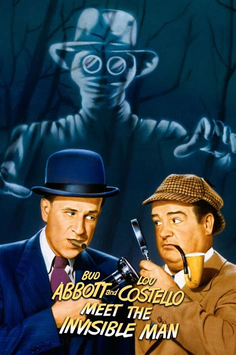 Abbott and Costello Meet the Invisible Man (1951) - Posters — The Movie ...