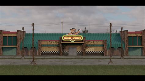 Freddy Fazbear's Pizza Place Movie Set Model | Blender (By Me) : r/fivenightsatfreddys