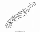 Weapon Coloring Sheets Pages sketch template