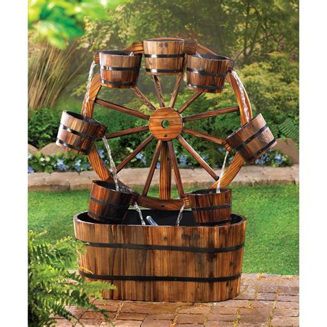 Classic Country Western Design Cascading Water Fountain for Decorative ...