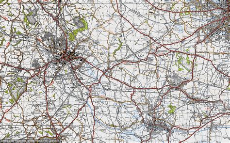 Historic Ordnance Survey Map of Hindley, 1947