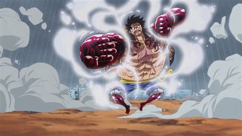 What episode does Luffy use Gear 4?