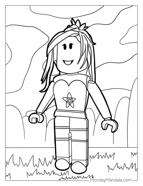 40 Roblox Coloring Pages (Free PDF Printables) | Coloring pages ...