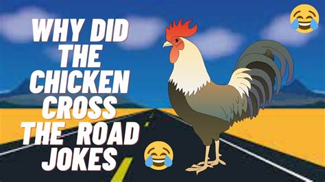 Why Did the Chicken Cross the Road | 50+ Chicken Jokes - YouTube