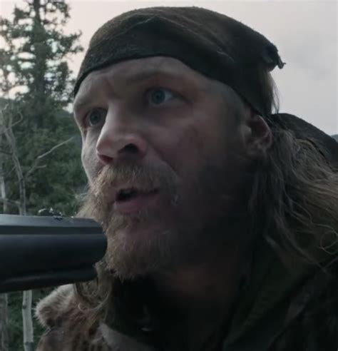 Tom Hardy in “The Revenant” video