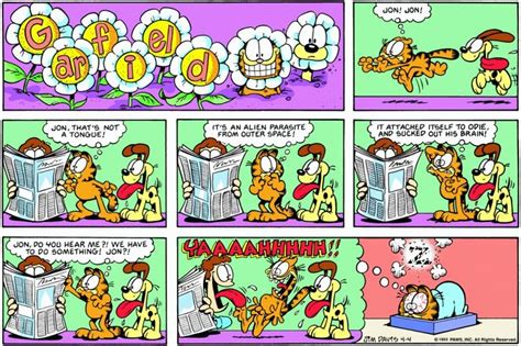 Pin on Garfield comics