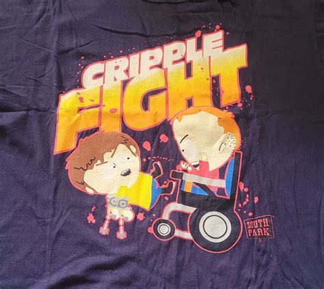 South Park Cripple Fight (Timmy and Jimmy) Tee on Carousell