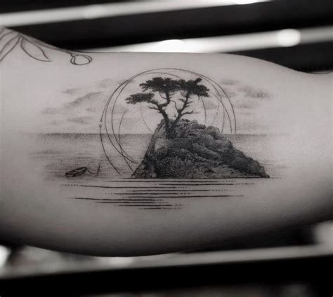 lone cypress tree tattoo - cornelius-joles