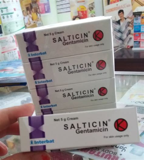 Jual Salticin Cream 5 gr pengganti Garamycin cream di Lapak Efron Store ...