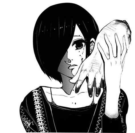 Touka Kirishima Render (Manga) by Magaribay on DeviantArt