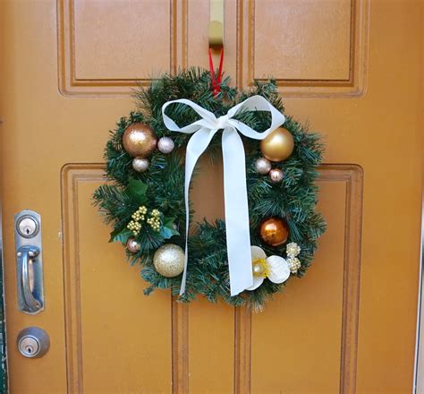 DIY Your Own Christmas Wreath for Under $10 - Our Wandering Mind