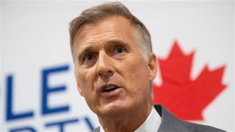 People's Party of Canada Leader Maxime Bernier leaves Manitoba after ...