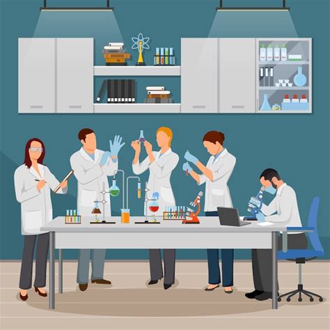 Free Vector | Science and laboratory illustration