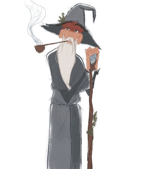 Gandalf Character Concept, Concept Art, Character Design, Gandalf, Matt, Cartoon Boy, Book ...