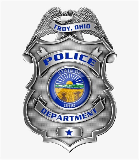 Police Badge Blank - State Of Ohio Police Badge - Free Transparent PNG ...