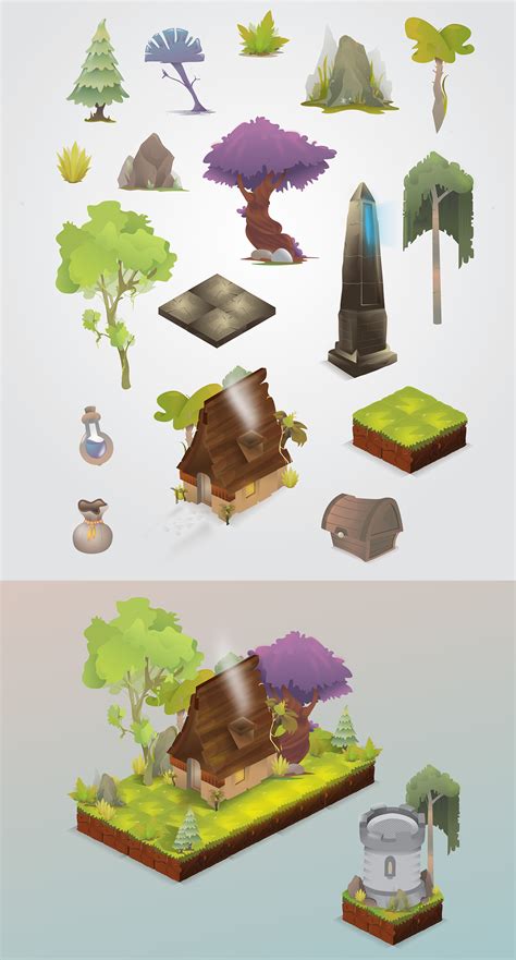 "Game Art / Environment" on Behance