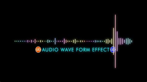 Audio Waveform Animation - YouTube