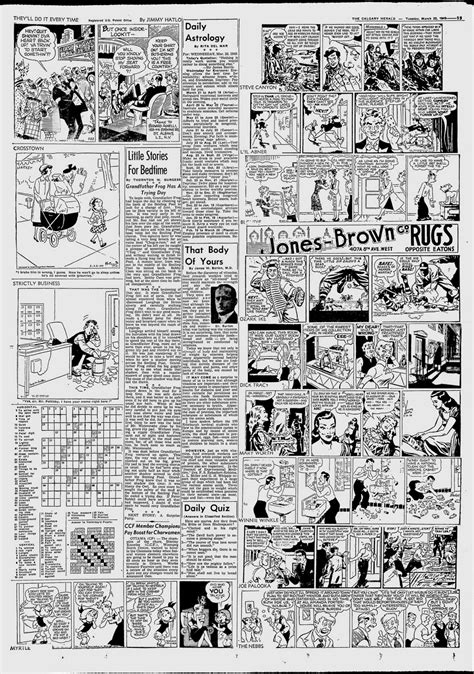 Funny Old Newspaper Comics - Perpustakaan Sekolah