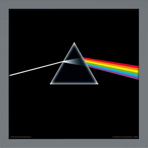 Pink Floyd (Dark Side of the Moon) Album Cover Framed Print | The Art Group