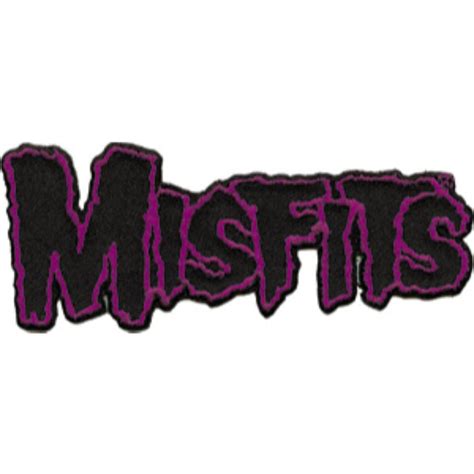 The Misfits Logo - Embroidered Iron-On Patch at Sticker Shoppe