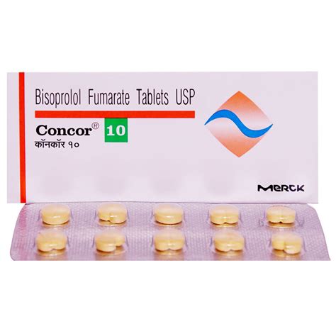 Concor 10 Tablet | Uses, Side Effects, Price | Apollo Pharmacy