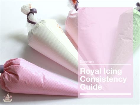 Digital Download – Royal Icing Consistency Guide | Sweetopia