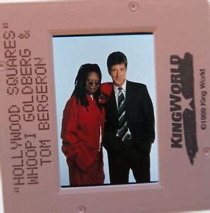 HOLLYWOOD SQUARES Tom Bergeron WHOOPI GOLDBERG ORIGINAL SLIDE 1 | eBay