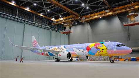 China Airlines Unveils Stunning Pikachu Airbus A321neo And First Routes