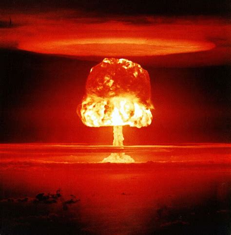 Real Nuclear Bomb Explosion